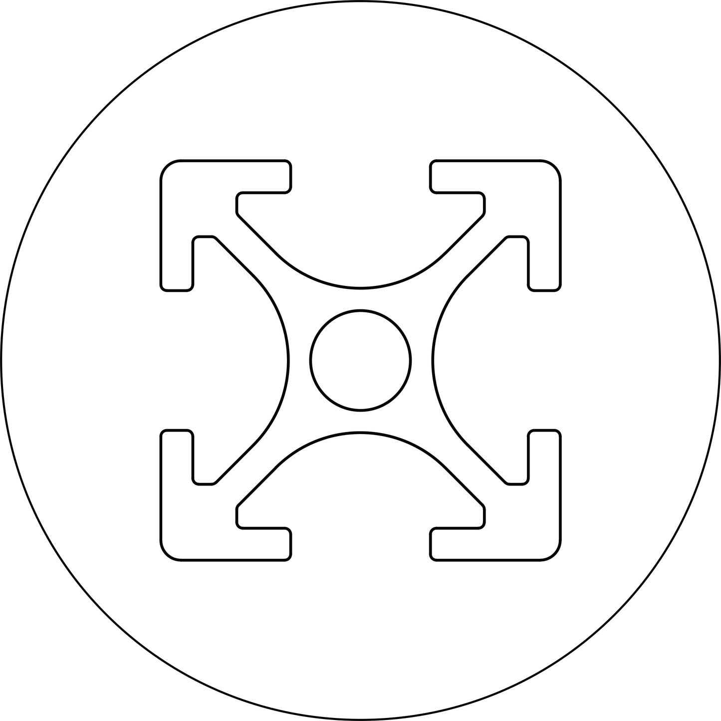 Aluminum Profiles, 10x10mm