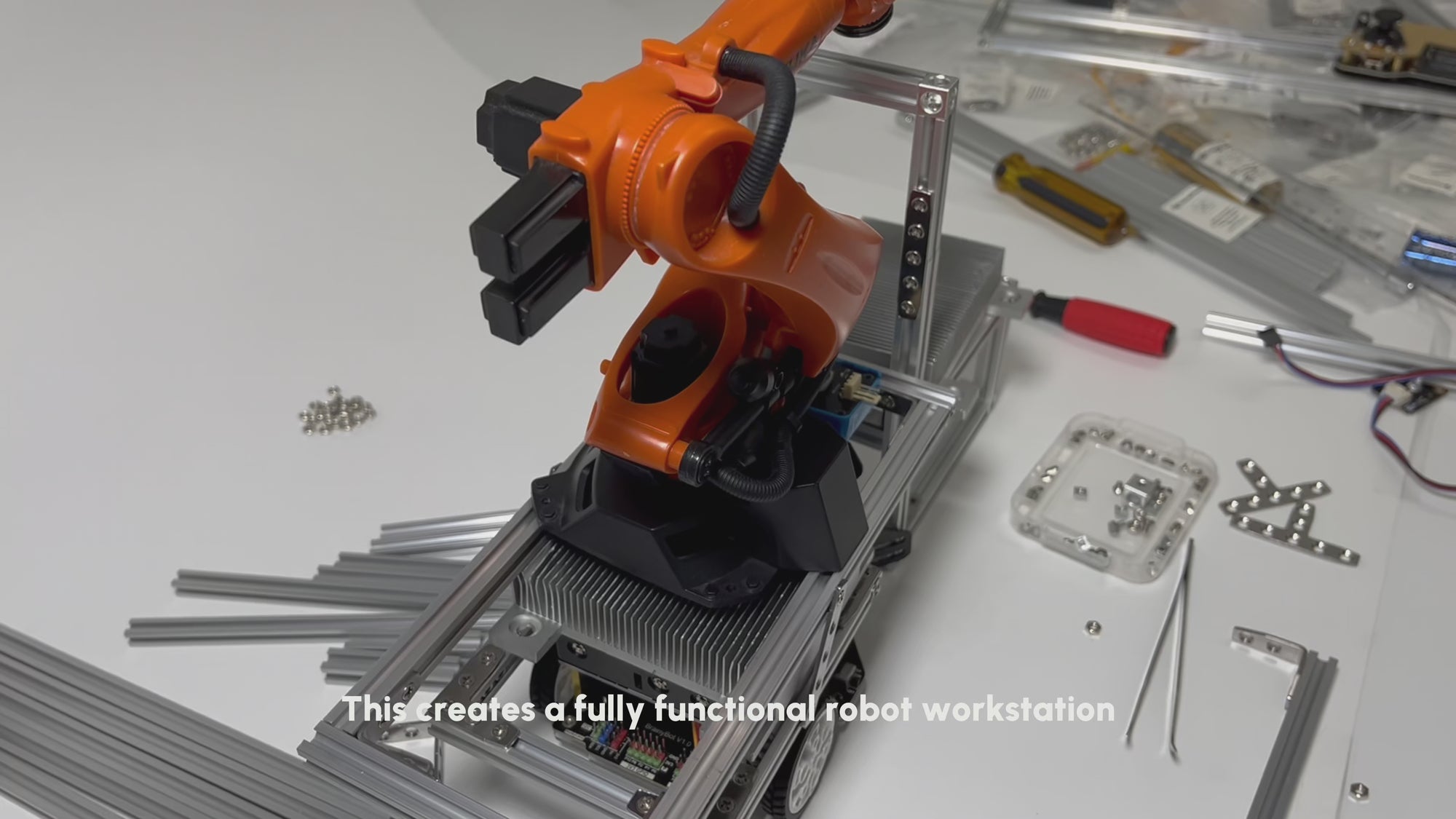 T-slot aluminum profiles Robotics 3 by FuturoFrame